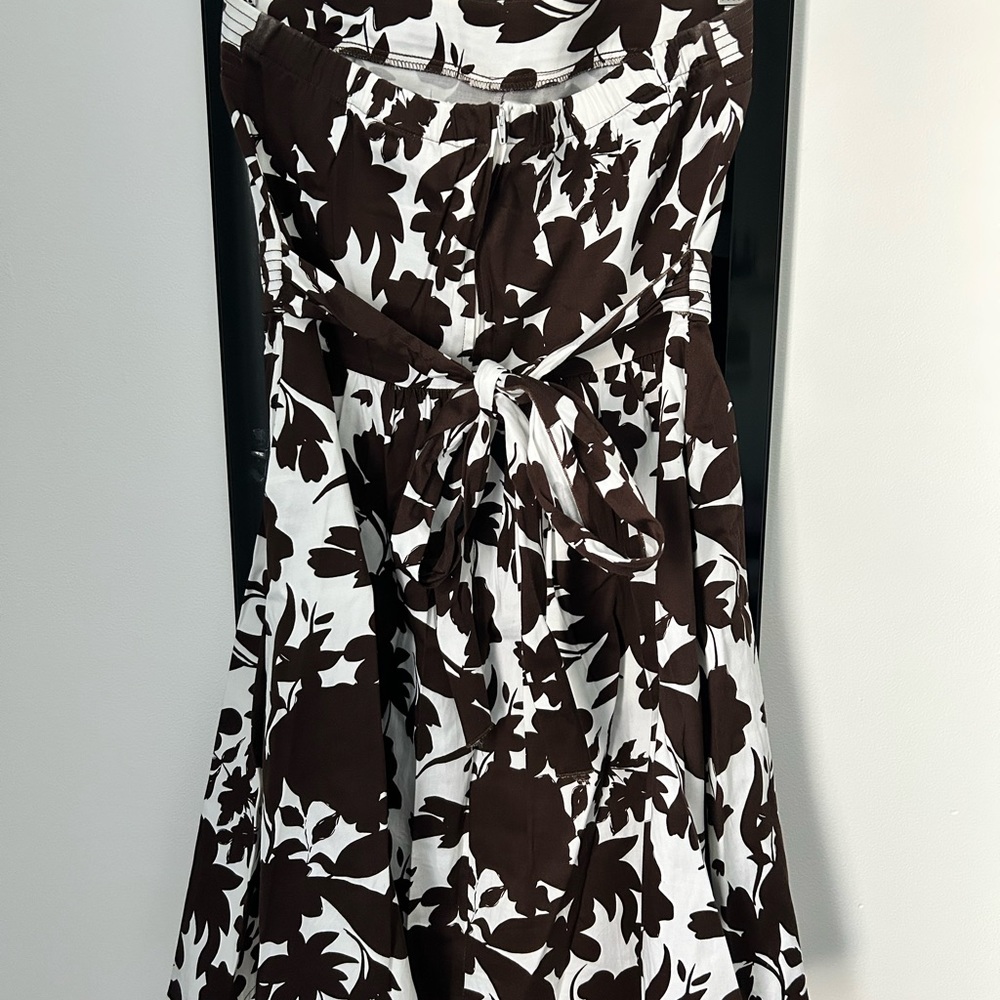 Strapless Cotton Dress